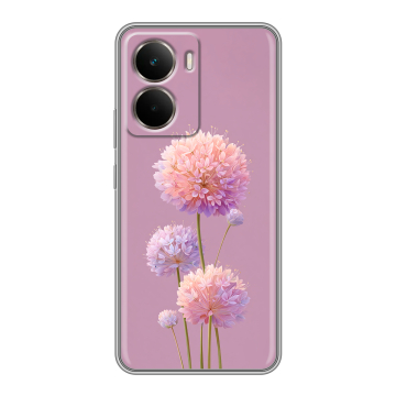Силиконовый чехол на Realme P3 с принтом Цветы Силиконовый чехол на Realme P3 с принтом Цветы
