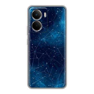 Силиконовый чехол на Realme P3 с принтом Космос звезды Силиконовый чехол на Realme P3 с принтом Космос звезды