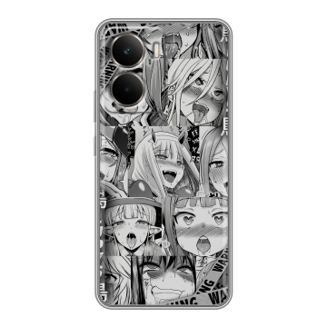 Силиконовый чехол на Realme P3 с принтом Ahegao Ахегао Аниме Силиконовый чехол на Realme P3 с принтом Ahegao Ахегао Аниме