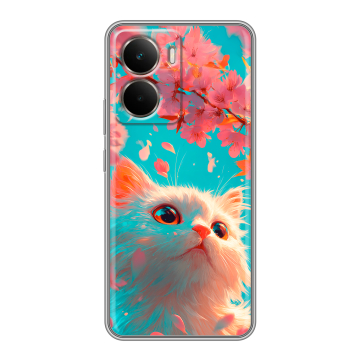 Силиконовый чехол на Realme P3 с принтом Красивый кот Силиконовый чехол на Realme P3 с принтом Красивый кот