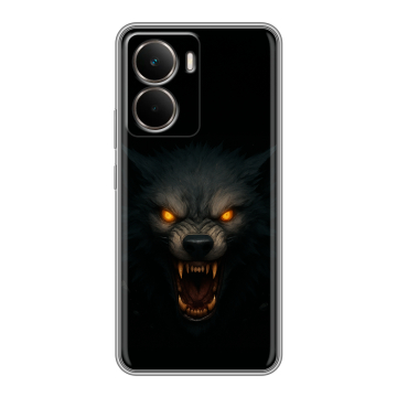 Силиконовый чехол на Realme P3 с принтом Волк Силиконовый чехол на Realme P3 с принтом Волк