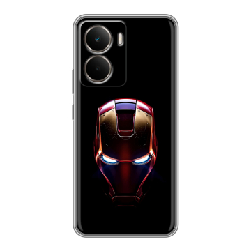 Силиконовый чехол на Realme P3 с принтом IronMan Железный человек