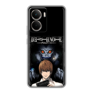 Силиконовый чехол на Realme P3 с принтом Death note Тетрадь смерти Силиконовый чехол на Realme P3 с принтом Death note Тетрадь смерти