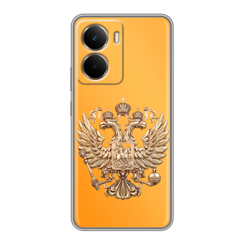 Силиконовый чехол на Realme P3 с принтом Герб Флаг России Силиконовый чехол на Realme P3 с принтом Герб Флаг России