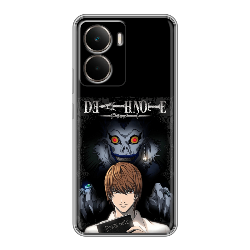 Силиконовый чехол на Realme P3 с принтом Death note Тетрадь смерти Силиконовый чехол на Realme P3 с принтом Death note Тетрадь смерти