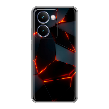 Силиконовый чехол на Realme P3 Ultra с принтом Яркие абстракции Силиконовый чехол на Realme P3 Ultra с принтом Яркие абстракции