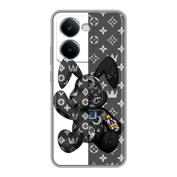 Силиконовый чехол на Realme P3 Ultra с принтом Луи робот