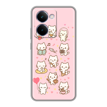 Силиконовый чехол на Realme P3 Ultra с принтом Hello Kitty Хелоу Кити