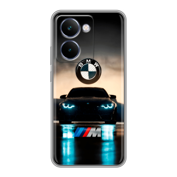 Силиконовый чехол на Realme P3 Ultra с принтом БМВ BMW