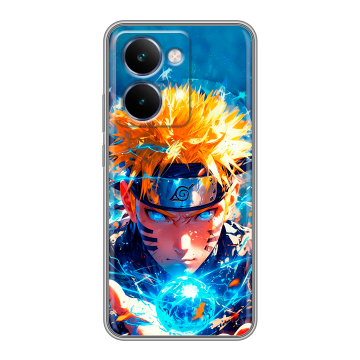 Силиконовый чехол на Realme P3 Ultra с принтом Аниме Наруто Naruto