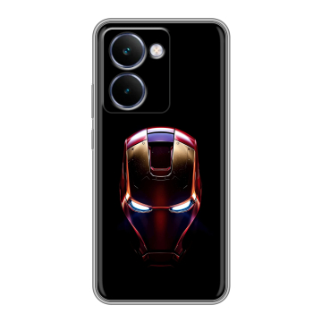 Силиконовый чехол на Realme P3 Ultra с принтом IronMan Железный человек