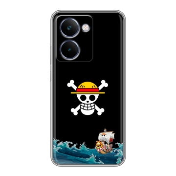Силиконовый чехол на Realme P3 Ultra с принтом One Piece Ван Пис