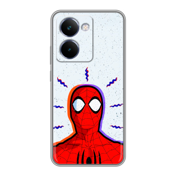 Силиконовый чехол на Realme P3 Ultra с принтом Spiderman Человек паук