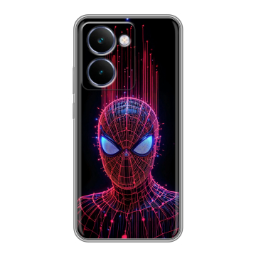 Силиконовый чехол на Realme P3 Ultra с принтом Spiderman Человек паук