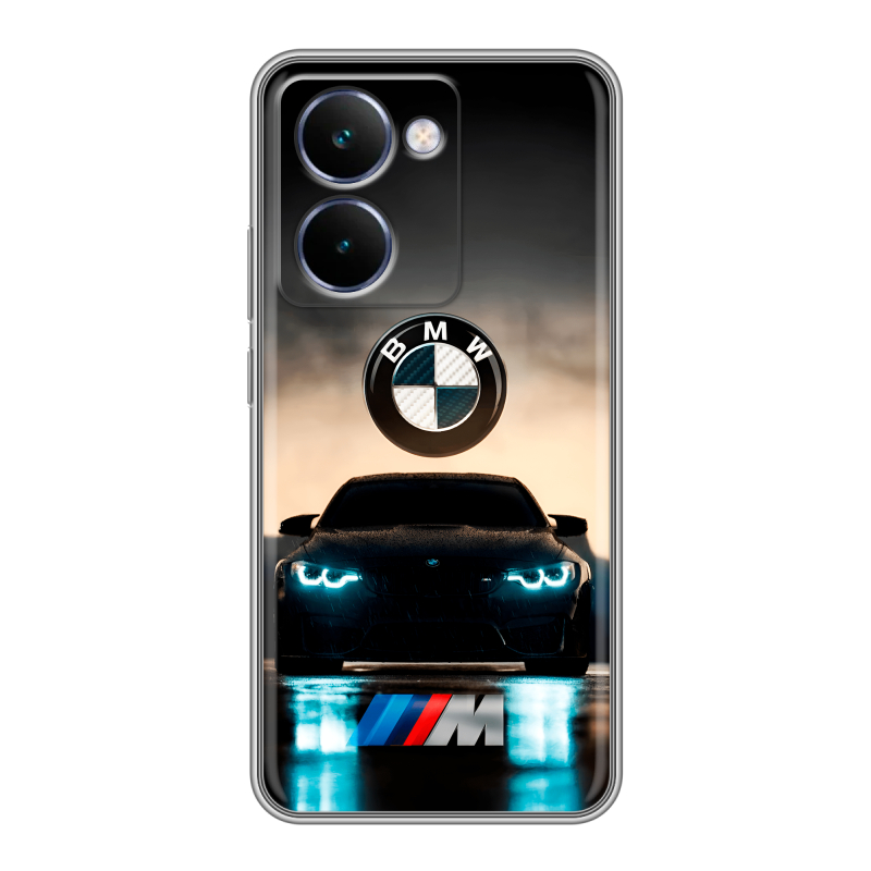 Силиконовый чехол на Realme P3 Ultra с принтом БМВ BMW Силиконовый чехол на Realme P3 Ultra с принтом БМВ BMW