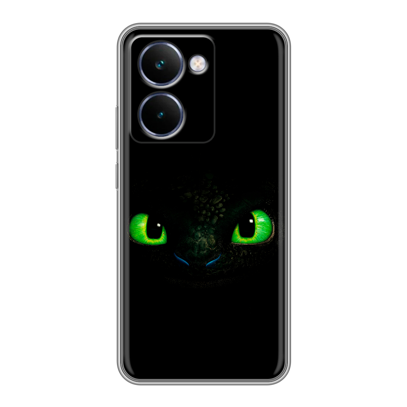 Силиконовый чехол на Realme P3 Ultra с принтом Как приручить дракона Силиконовый чехол на Realme P3 Ultra с принтом Как приручить дракона