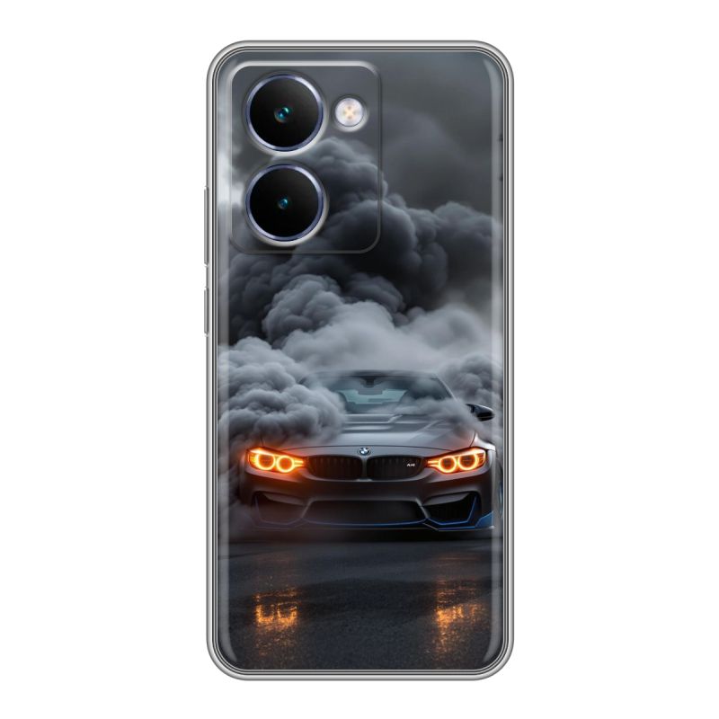 Силиконовый чехол на Realme P3 Ultra с принтом BMW БМВ Силиконовый чехол на Realme P3 Ultra с принтом BMW БМВ