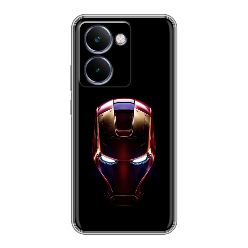Силиконовый чехол на Realme P3 Ultra с принтом IronMan Железный человек Силиконовый чехол на Realme P3 Ultra с принтом IronMan Железный человек