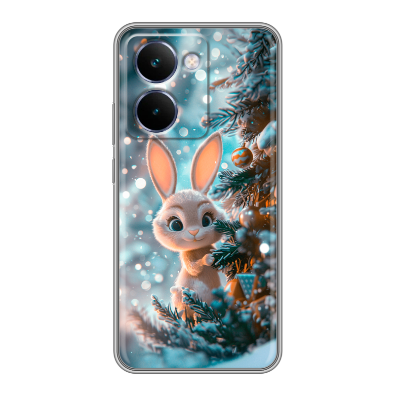 Силиконовый чехол на Realme P3 Ultra с принтом Новый год Силиконовый чехол на Realme P3 Ultra с принтом Новый год
