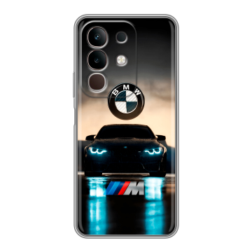 Силиконовый чехол на Vivo Y29, IQOO Z10X 5G с принтом БМВ BMW