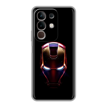 Силиконовый чехол на Vivo Y29, IQOO Z10X 5G с принтом IronMan Железный человек