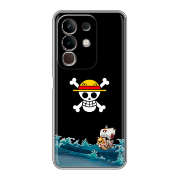 Силиконовый чехол на Vivo Y29, IQOO Z10X 5G с принтом One Piece Ван Пис