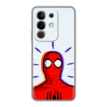 Силиконовый чехол на Vivo Y29, IQOO Z10X 5G с принтом Spiderman Человек паук Силиконовый чехол на Vivo Y29, IQOO Z10X 5G с принтом Spiderman Человек паук