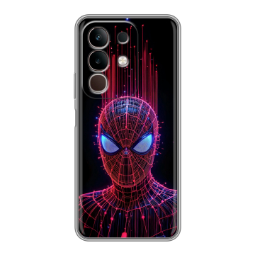 Силиконовый чехол на Vivo Y29, IQOO Z10X 5G с принтом Spiderman Человек паук