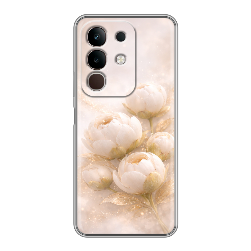 Силиконовый чехол на Vivo Y29, IQOO Z10X 5G с принтом женский Силиконовый чехол на Vivo Y29, IQOO Z10X 5G с принтом женский