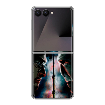Пластиковый чехол на Samsung Galaxy Z Flip 7 с принтом Гарри Поттер Harry Potter Пластиковый чехол на Samsung Galaxy Z Flip 7 с принтом Гарри Поттер Harry Potter