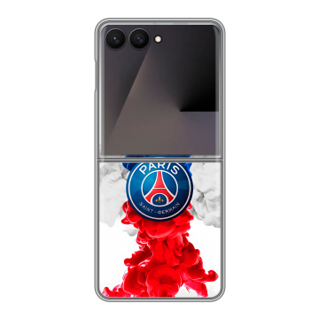 Пластиковый чехол на Samsung Galaxy Z Flip 7 с принтом PSG ПСЖ Пластиковый чехол на Samsung Galaxy Z Flip 7 с принтом PSG ПСЖ