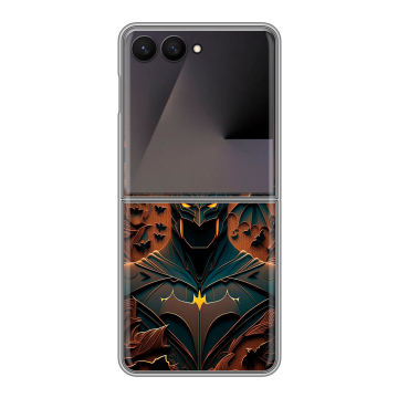 Пластиковый чехол на Samsung Galaxy Z Flip 7 с принтом Batman Бэтмен Пластиковый чехол на Samsung Galaxy Z Flip 7 с принтом Batman Бэтмен