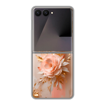 Пластиковый чехол на Samsung Galaxy Z Flip 7 с принтом женский Пластиковый чехол на Samsung Galaxy Z Flip 7 с принтом женский