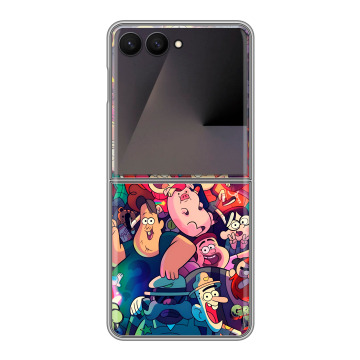 Пластиковый чехол на Samsung Galaxy Z Flip 7 с принтом Gravity Falls Гравити Фолз Пластиковый чехол на Samsung Galaxy Z Flip 7 с принтом Gravity Falls Гравити Фолз