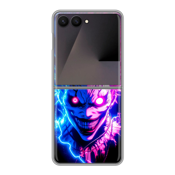 Пластиковый чехол на Samsung Galaxy Z Flip 7 с принтом Death note Тетрадь смерти Пластиковый чехол на Samsung Galaxy Z Flip 7 с принтом Death note Тетрадь смерти