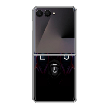 Пластиковый чехол на Samsung Galaxy Z Flip 7 с принтом Игра Кальмара Пластиковый чехол на Samsung Galaxy Z Flip 7 с принтом Игра Кальмара