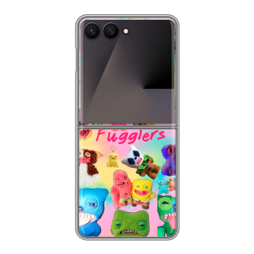 Пластиковый чехол на Samsung Galaxy Z Flip 7 с принтом Флагер Fuggler Пластиковый чехол на Samsung Galaxy Z Flip 7 с принтом Флагер Fuggler