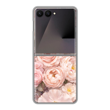 Пластиковый чехол на Samsung Galaxy Z Flip 7 с принтом женский