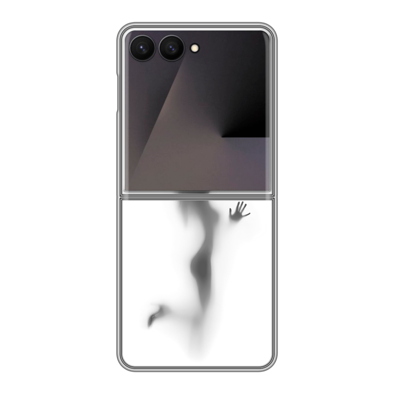 Пластиковый чехол на Samsung Galaxy Z Flip 7 с принтом Силуэт Пластиковый чехол на Samsung Galaxy Z Flip 7 с принтом Силуэт