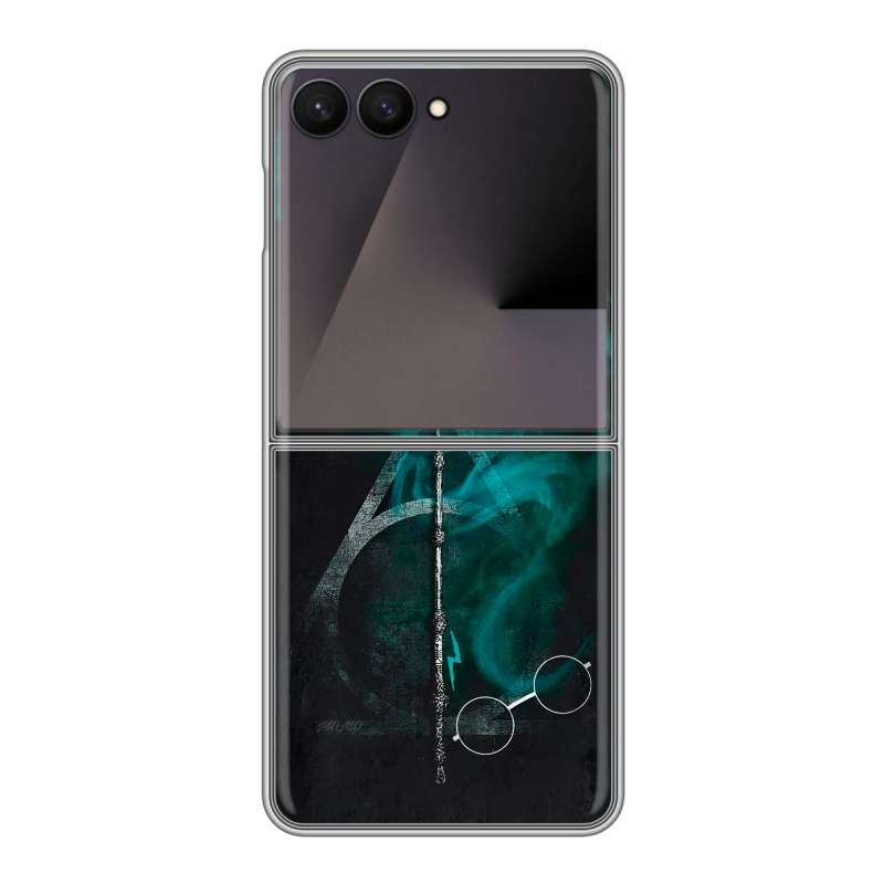 Пластиковый чехол на Samsung Galaxy Z Flip 7 с принтом Гарри Поттер Harry Potter Пластиковый чехол на Samsung Galaxy Z Flip 7 с принтом Гарри Поттер Harry Potter