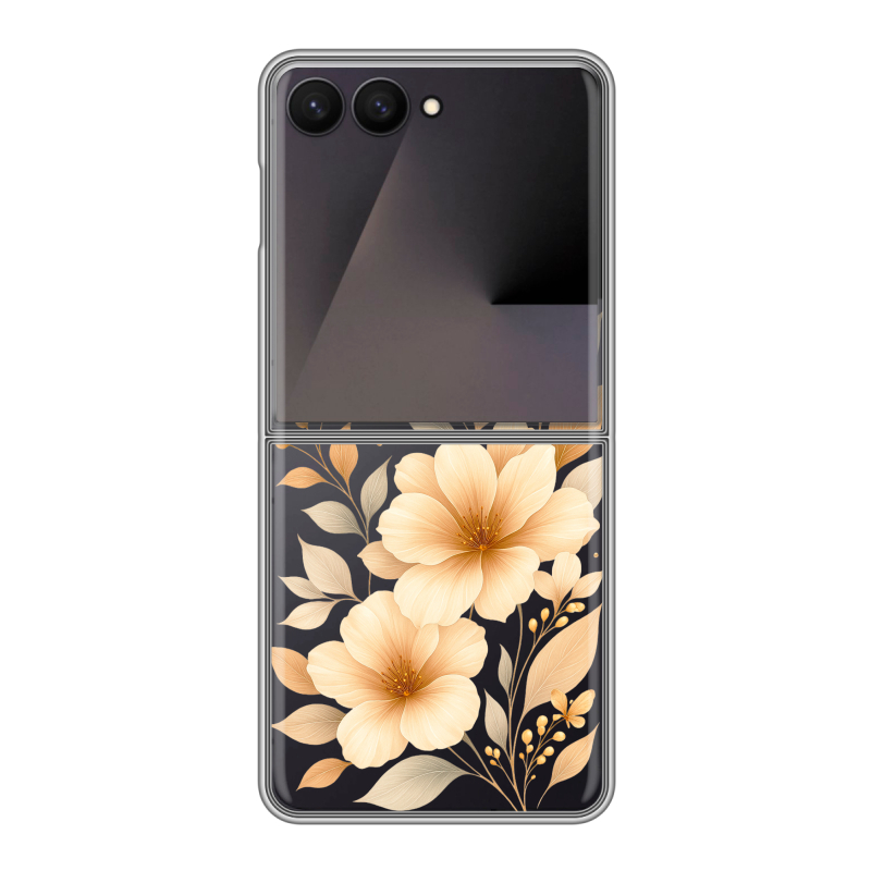 Пластиковый чехол на Samsung Galaxy Z Flip 7 с принтом для девушки Пластиковый чехол на Samsung Galaxy Z Flip 7 с принтом для девушки