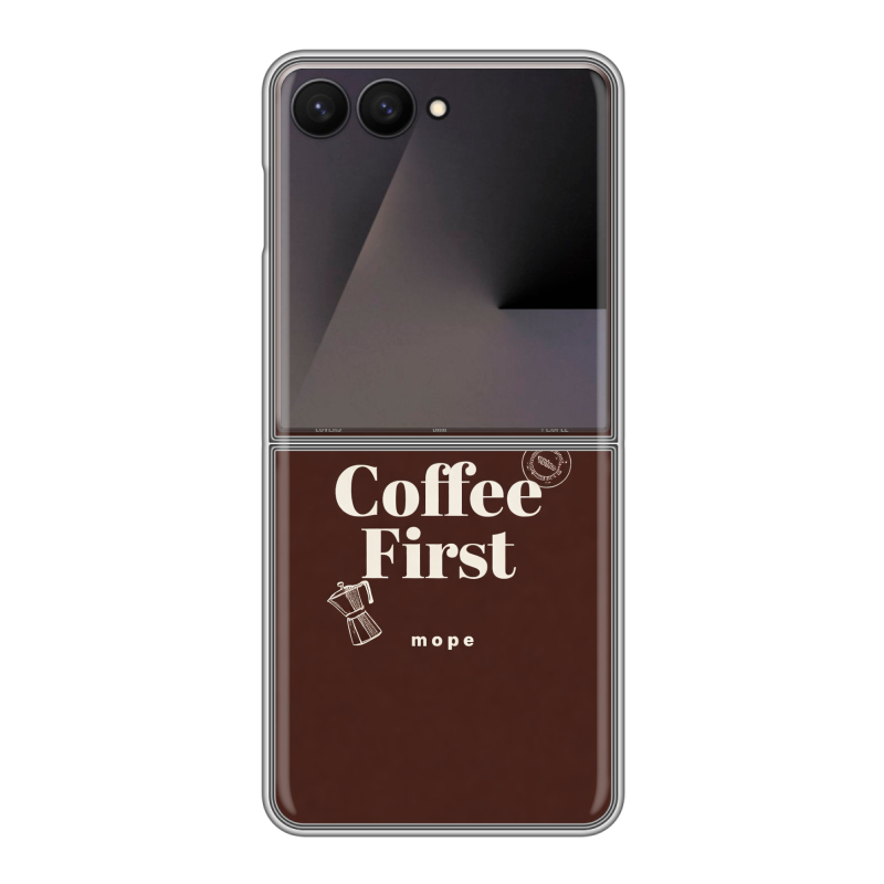 Пластиковый чехол на Samsung Galaxy Z Flip 7 с принтом женский Пластиковый чехол на Samsung Galaxy Z Flip 7 с принтом женский