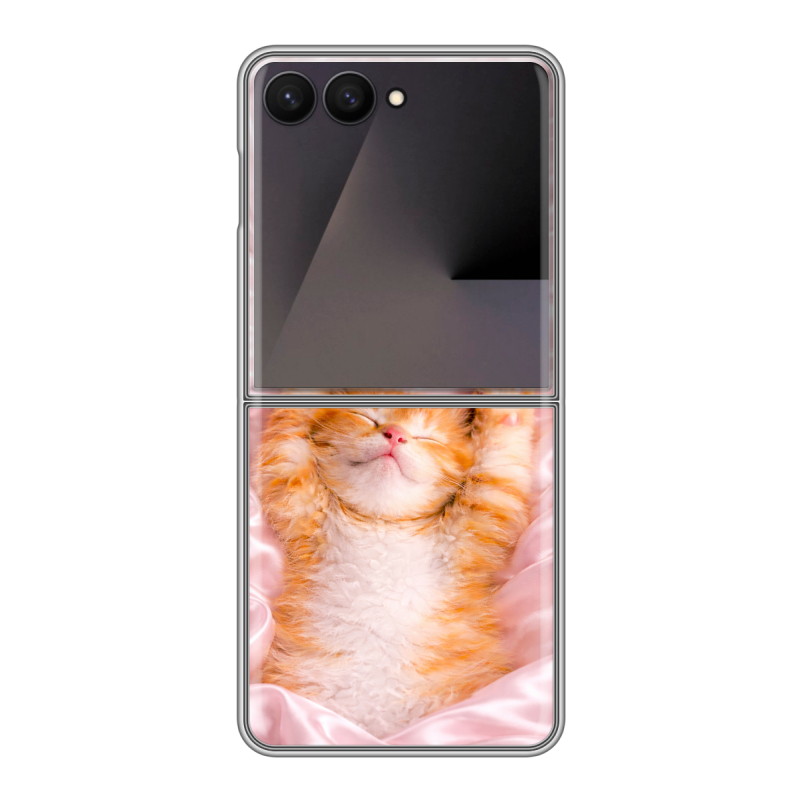Пластиковый чехол на Samsung Galaxy Z Flip 7 с принтом женский Пластиковый чехол на Samsung Galaxy Z Flip 7 с принтом женский