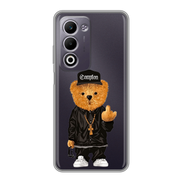 Силиконовый чехол на OPPO A5 4G с принтом Плюшевый медведь