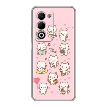 Силиконовый чехол на OPPO A5 4G с принтом Hello Kitty Хелоу Кити