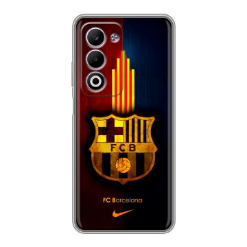 Силиконовый чехол на OPPO A5 4G с принтом Барселона Barcelona Силиконовый чехол на OPPO A5 4G с принтом Барселона Barcelona