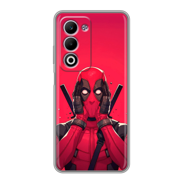 Силиконовый чехол на OPPO A5 4G с принтом Дедпул Deadpool