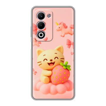 Силиконовый чехол на OPPO A5 4G с принтом для девочек