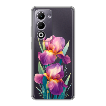 Силиконовый чехол на OPPO A5 4G с принтом Цветы орхидеи Силиконовый чехол на OPPO A5 4G с принтом Цветы орхидеи