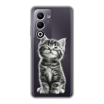 Силиконовый чехол на OPPO A5 4G с принтом Котенок
